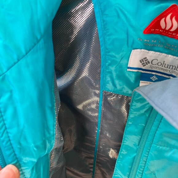 Columbia Womens Vest XS Omni Shield Black Full Zip Omni Heat Quilted. 3 pockets! - Picture 4 of 5